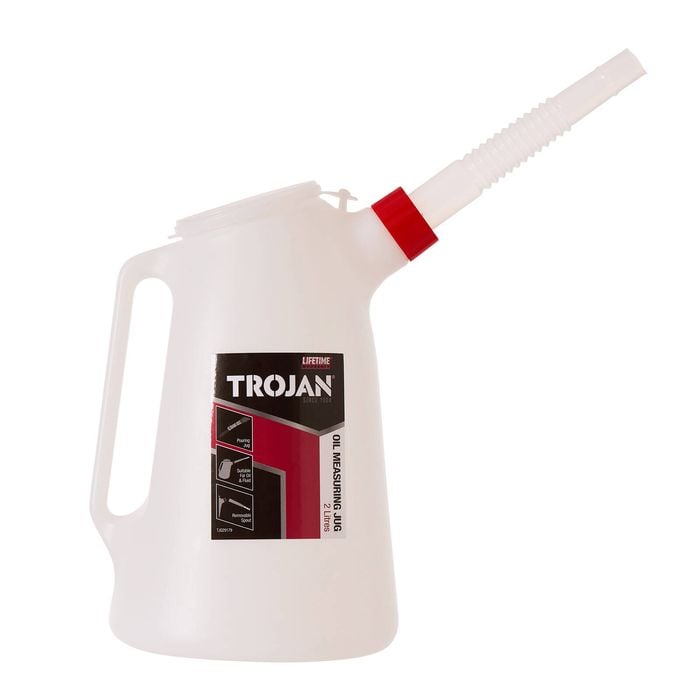 Trojan 2L Oil Measuring Jug