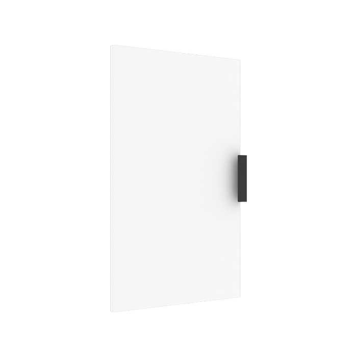 Lugna 768 x 450 x 16mm White Left Hand Door