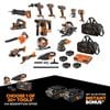 AEG 18V FUSION/Brushless 15-Piece 5Ah FORCE Kit A18FX15C254B