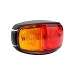 Sunrise LED Side Marker 60 x 35mm M/Volt Red/Amber - SMRA6035