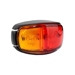 Sunrise Led Side Marker 60 X 35mm M/volt Red/amber - Smra6035