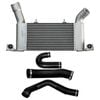 Upgrade Aluminium 64mm Intercooler & Hoses For Mitsubishi Pajero 4m41 3.2l
