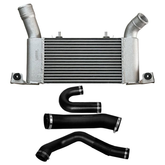 Upgrade Aluminium 64mm Intercooler & Hoses For Mitsubishi Pajero 4m41 3.2l