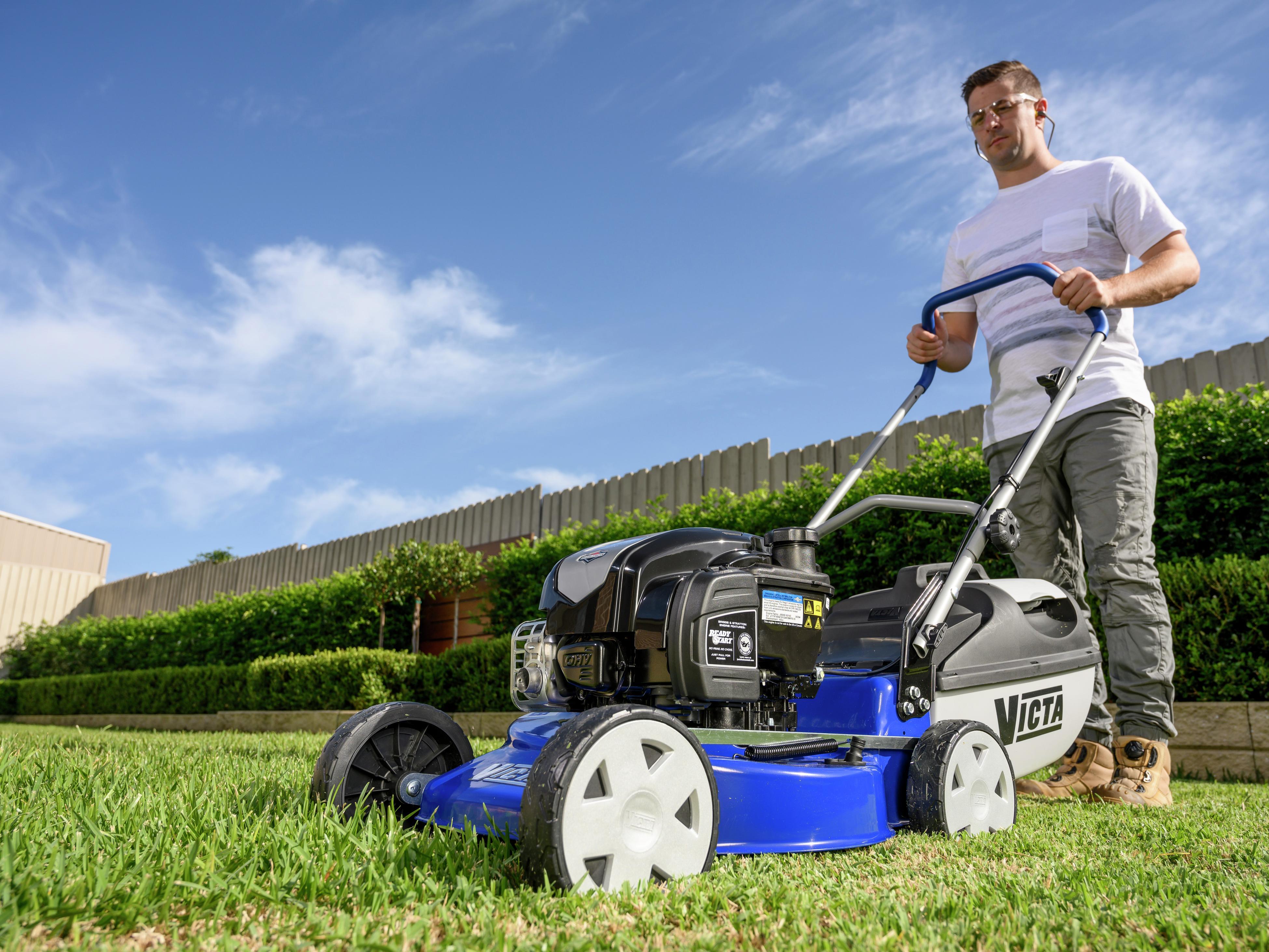 Lawn mower catcher bunnings sale