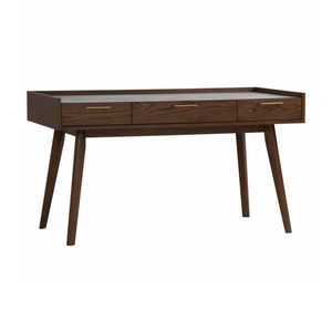 Modern Furniture BREDA 110x79cm Study Desk - Walnut