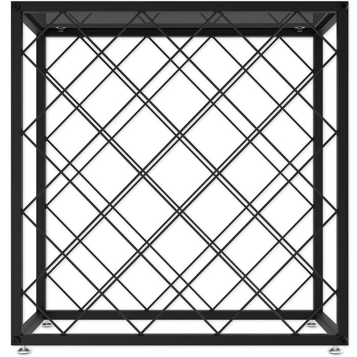 CARLA HOME Freestanding Metal Wine Rack for 25 Bottles