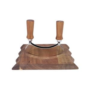 Spice Market Mezzaluna Rocking Chopper & Board Set 20x20x2cm Baccarat
