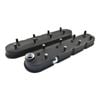 Black Cast Aluminium GM LS Valve Covers w/Coil Mounts