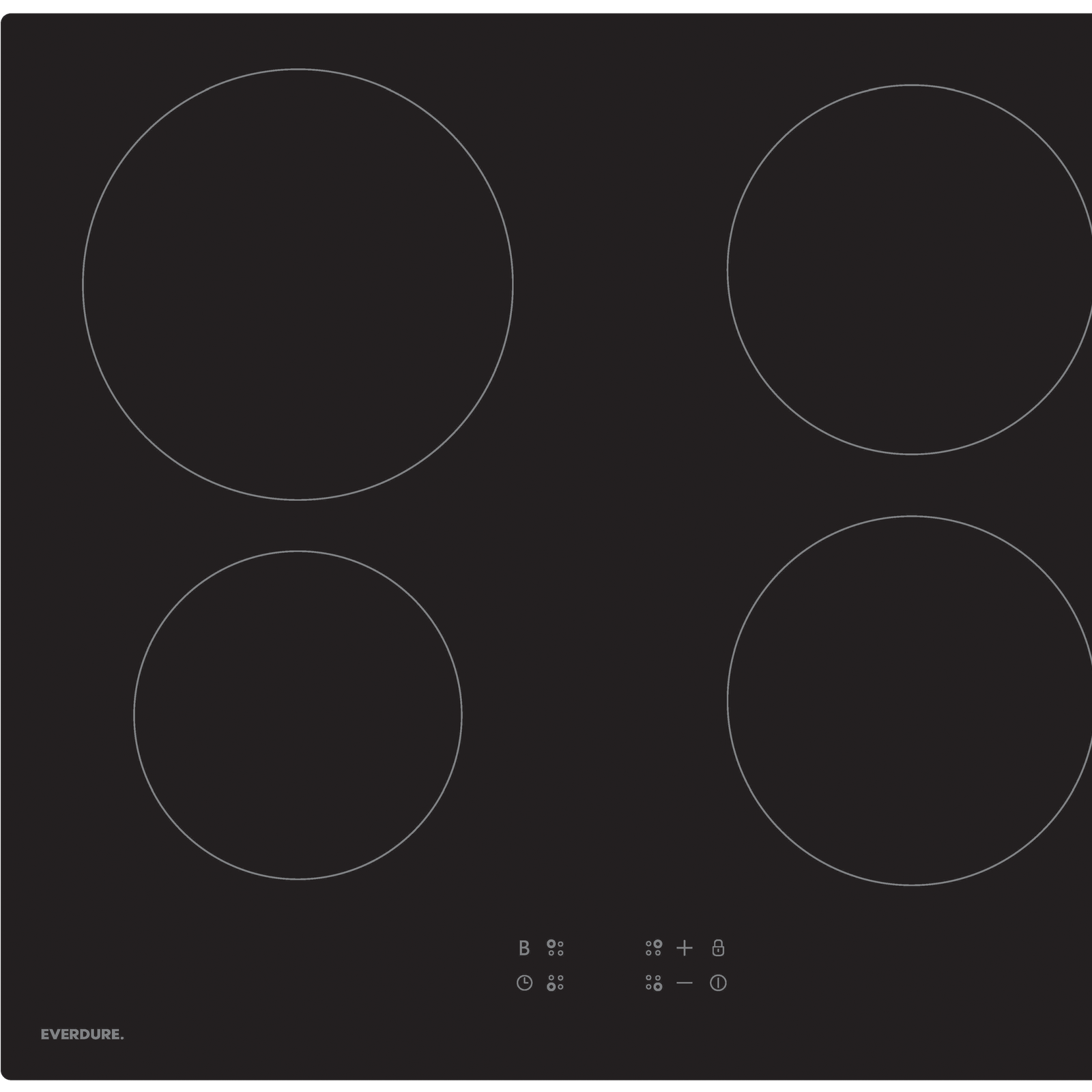 Everdure 60cm Hob Induction CBIE641T