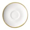 Olympia Kiln Espresso Cup Saucers Chalk 115mm (6 Pack)