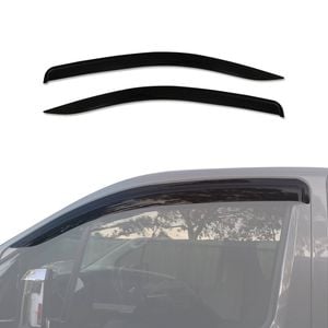 AUSGO Injection Weather Shields For Toyota Granvia 2019-Onwards Weathershields Window Visors Wind Deflectors