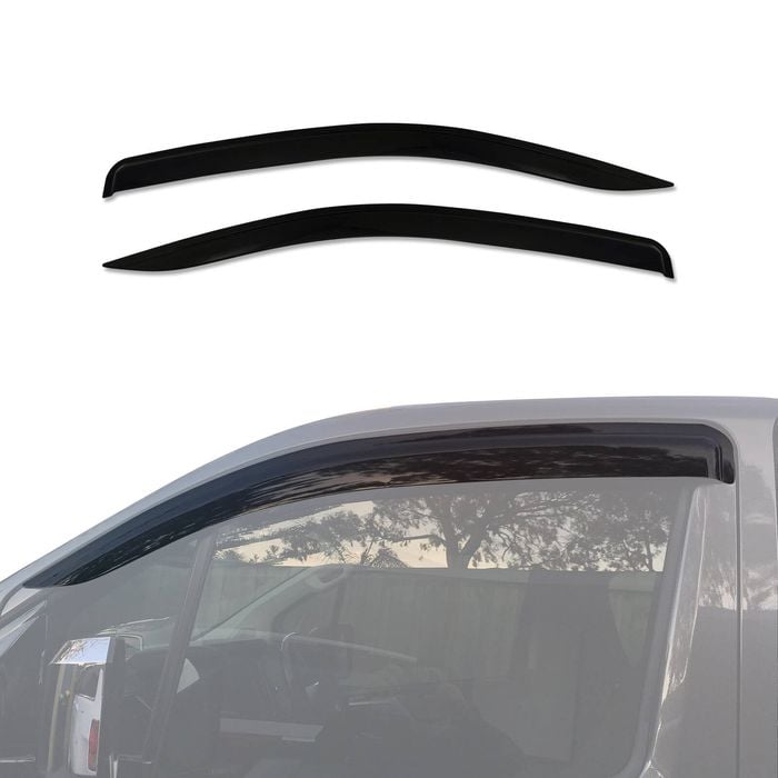 AUSGO Injection Weather Shields For Toyota Granvia 2019-Onwards Weathershields Window Visors Wind Deflectors