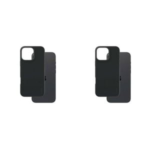 2PK PanzerGlass CARE Fashion Case For iPhone 16 Pro Max Black