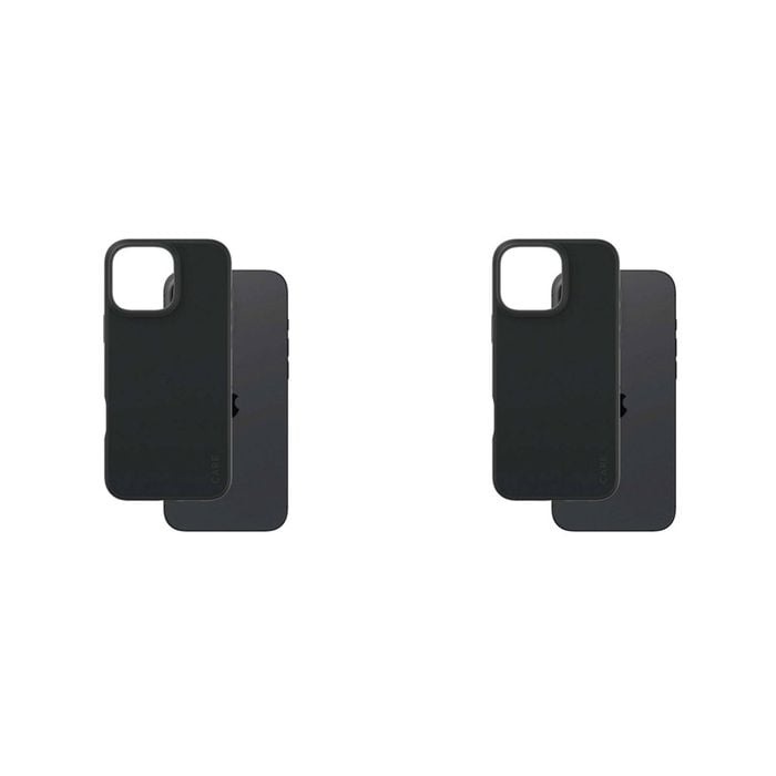 2PK PanzerGlass CARE Fashion Case For iPhone 16 Pro Max Black