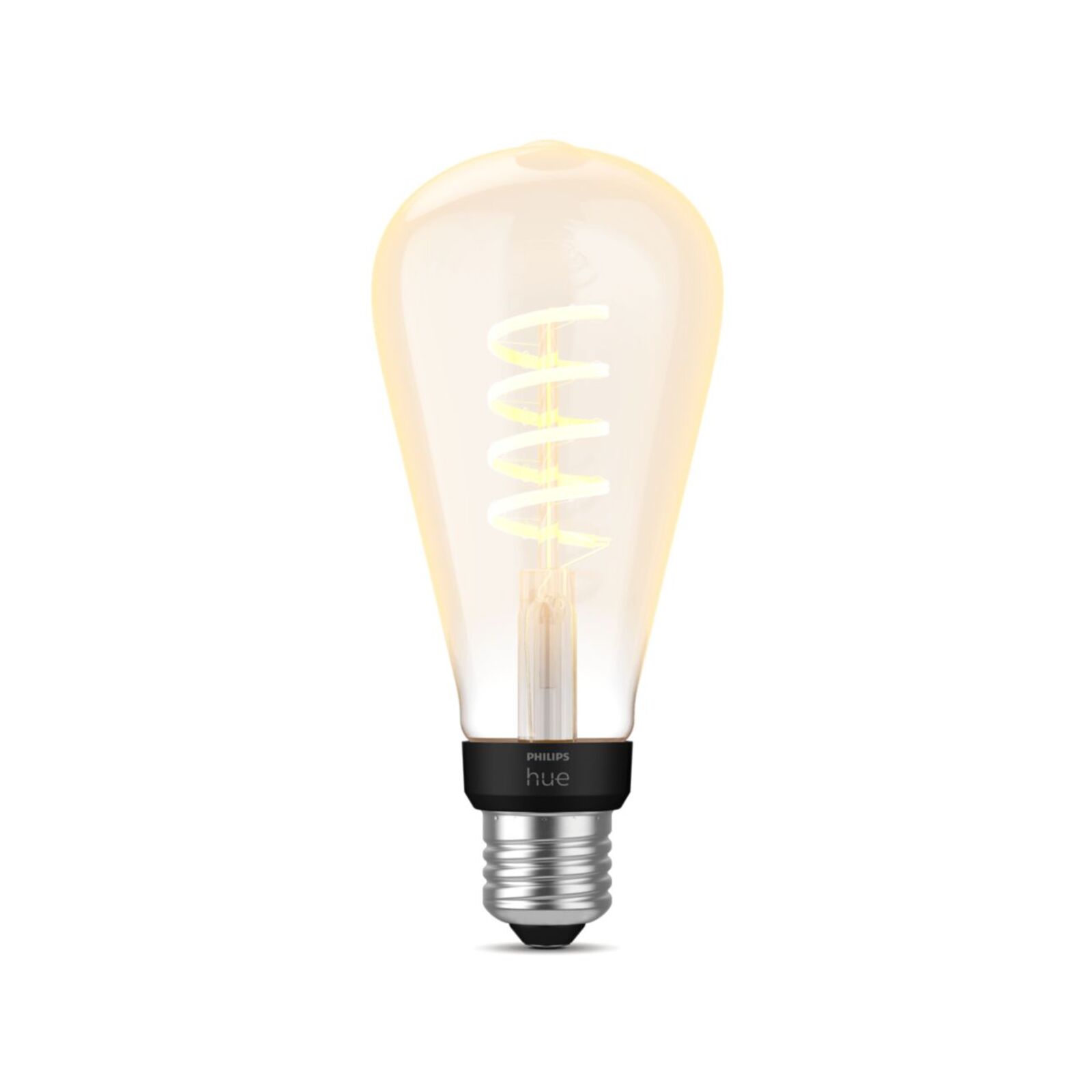 Philips Hue ST72 E27 LED 550Lm White Ambient 7W Smart Filament Globe Bunnings Australia