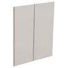 Kaboodle Cremasala Modern Corner Wall Cabinet Doors - 2 Pack - Modern
