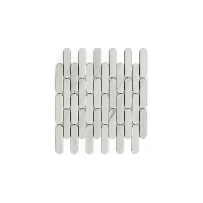 Johnson Tiles 301 x 301mm Carrara Mosaic Luna Wall Tile