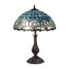 G&g Mauve Tulip Tiffany Table Lamp