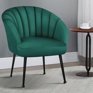 ALFORDSON Armchair Velvet Green