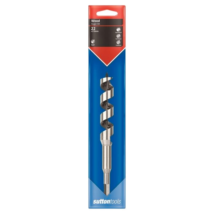 Sutton Tools 210 x 22mm Short Auger Bit