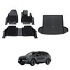 AUSGO Double-Layer Floor Mats & Boot Liner Set for KIA Sportage NQ5 S / SX 2021-2025 Car Floor Liners Cargo Mat