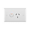 DETA Solid Plate Single Power Point