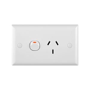 DETA Solid Plate Single Power Point