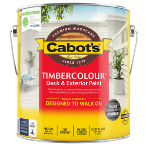 Cabot's 4L Ultra Deep Base Timbercolour® Deck & Exterior Paint
