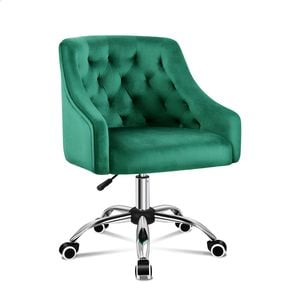 ALFORDSON Velvet Office Chair Jade