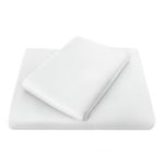 Chateau Flat Sheet White - King