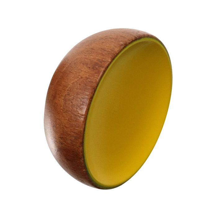 Adoored 48mm Yellow Round Cabinet Knob - 2 Pack