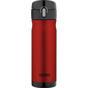 Stainless Steel Vacuum Insulated Commuter Bottle 470ml Red Thermos