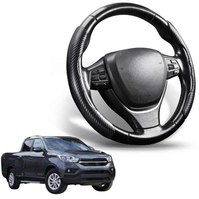 Segmented Steering Wheel Cover for SsangYong Musso 2018 - Current Q200