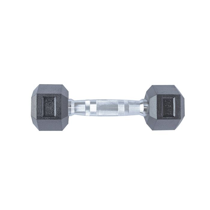 2.5kg Rubber Coating Hex Dumbbells in Pairs