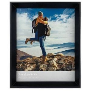 Frankie & Me Window Wooden 8x10'' Picture Frame Home/Office Photo Decor Black