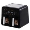 Spector 12l Air Fryer Dual Basket 8-in-1 Compact Oven - Black