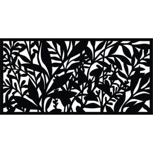 Matrix 1140 x 570mm Charcoal Hinterland Wall Art