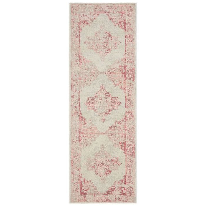 Pathway 702 Rose 400x80cm Rug