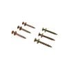 Hangman 45kg Gold Heavy-Duty Double Head Bear Claw Screw - 6 Pack