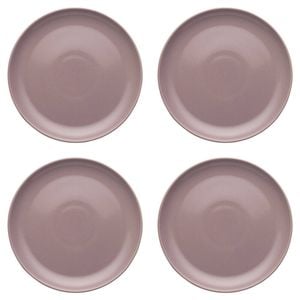 4PK Ecology Element Stoneware Dinner Plate Tableware 26.5cm - Lilac