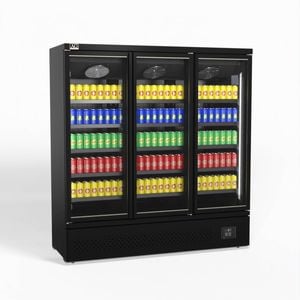 AG Equipment AG Supermarket Three Glass Doors Upright Display Fridge - 1539 Litre - Commercial Drink Fridges (AG-CSB1500)