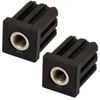 Richmond 32mm x M12 Square Threaded Tube Insert - 2 Pack