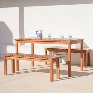 Marquee 1450 x 750 x 750mm Timber Dining Set