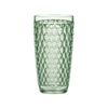 Tate Geometric 450ml Highball Acrylic Tumbler Drinking Cup - Forest