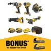 DeWALT 18V/54V XR 6.0Ah 5 Piece Mixed Voltage Combo Kit DCZ507T2-XE