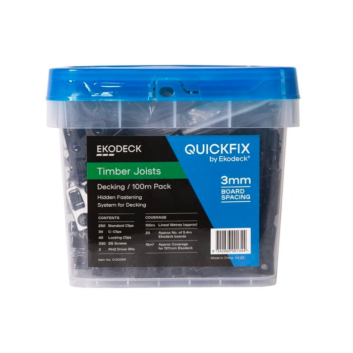 Quickfix for Ekodeck 3mm 100lm Kit - Timber Joists