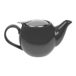 Olympia Teapot Cafe Charcoal 510ml Ceramic Beverage Service