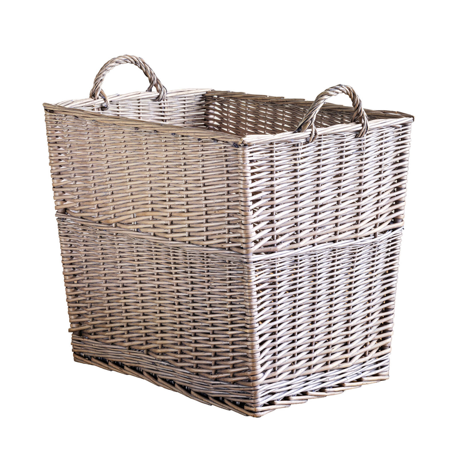 Scandia EarthWeave Essentials Log Basket Heavy Duty Rectangle Large