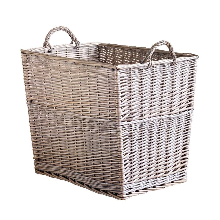 Scandia EarthWeave Essentials Log Basket Heavy Duty Rectangle Large