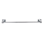 Barelli Piazza 600mm Chrome Single Towel Rail - 600mm